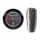 Гель-краска ELPAZA (Эльпаза) Brilliant Gel #14, для дизайна, 5мл Гель-краска ELPAZA (Эльпаза) Brilliant Gel #14, для дизайна, 5мл