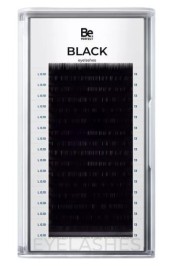 Черные ресницы Be Perfect L/0,10 13 mm, 16 линий