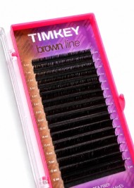 Коричневые ресницы мокка Timkey - MIX LJ 0.07 6-13mm 16 lines Коричневые ресницы мокка Timkey - MIX LJ 0.07 6-13mm 16 lines