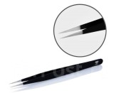 Пинцет для наращивания ресниц цветной Lovely Black Line прямой Пинцет для наращивания ресниц цветной Lovely Black Line прямой