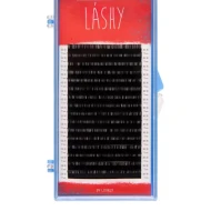 Ресницы чёрные LASHY, CC 0.07 14мм - 16 линий