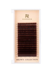 Ресницы коричневые BARBARA Truffle МИКС С 0.10 4-11 mm 16 линий Ресницы коричневые BARBARA Truffle МИКС С 0.10 4-11 mm 16 линий