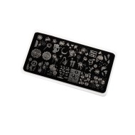 Пластина для стемпинга TNL Premium - вальс одуванчиков (086) Пластина для стемпинга TNL Premium - вальс одуванчиков (086)