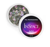 Гель для дизайна TNL InSpace, светоотражающий с голографическим глиттером №06 - галактический розовы Гель для дизайна TNL InSpace, светоотражающий с голографическим глиттером №06 - галактический розовы