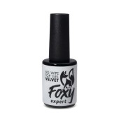 Верхнее матовое покрытие без Л/С с хлопьями (No wipe top gel velvet FLAKES) #1, 10 ml, Foxy Expert Верхнее матовое покрытие без Л/С с хлопьями (No wipe top gel velvet FLAKES) #1, 10 ml, Foxy Expert