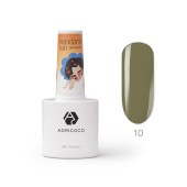 Гель-лак Mandarin sun №10 - бамбуковый лес (хаки), ADRICOCO, (8 мл)