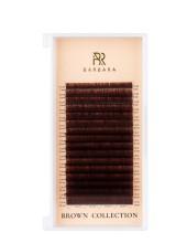 Ресницы коричневые BARBARA Truffle МИКС  L 0.10 4-11 mm  16 линий Ресницы коричневые BARBARA Truffle МИКС  L 0.10 4-11 mm  16 линий