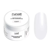 Камуфлирующий жидкий Уф-гель самовыравнивающийся (цвет: Молочный коктейль), 30 мл №5397, ruNail Камуфлирующий жидкий Уф-гель самовыравнивающийся (цвет: Молочный коктейль), 30 мл №5397, ruNail
