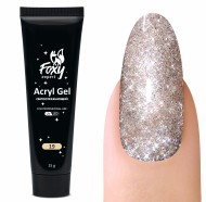 Акрил-гель светоотражающий (Acryl gel FLASH) #19, 15 ml, Foxy Expert Акрил-гель светоотражающий (Acryl gel FLASH) #19, 15 ml, Foxy Expert