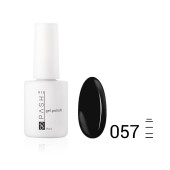 Цветной гель-лак PASHE №057- "Классический черный", (9 мл) Цветной гель-лак PASHE №057- "Классический черный", (9 мл)