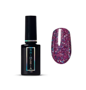 Гель-лак светоотражающий с фольгой "Горячий лёд", 7мл №9284, ruNail Гель-лак светоотражающий с фольгой "Горячий лёд", 7мл №9284, ruNail