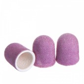 Колпачок насадка абразивный, для педикюра и маникюра,фиолетовый, 13*20 мм Колпачок насадка абразивный, для педикюра и маникюра,фиолетовый, 13*20 мм
