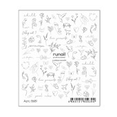 Слайдер-дизайн весна-лето №8681, ruNail Слайдер-дизайн весна-лето №8681, ruNail