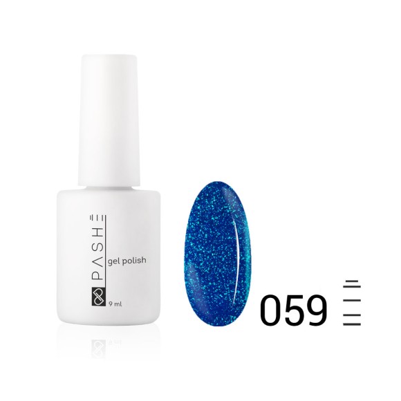 PASHE №059 - Блестящий синий