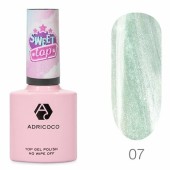 Закрепитель для гель-лака ADRICOCO Sweet Top, перламутровый №07 - яблочный лав из, 8 мл Закрепитель для гель-лака ADRICOCO Sweet Top, перламутровый №07 - яблочный лав из, 8 мл