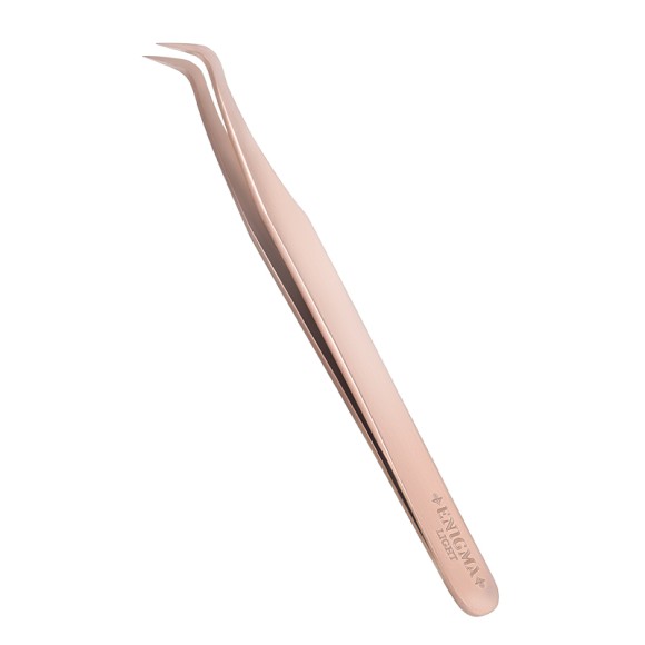 Пинцет Ultra-Volume Enigma light (Rose Gold) 