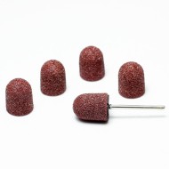 Колпачок насадка абразивный, для педикюра и маникюра, коричневый, 16*25 мм Колпачок насадка абразивный, для педикюра и маникюра, коричневый, 16*25 мм