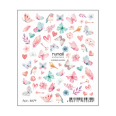 Слайдер-дизайн весна-лето №8679, ruNail Слайдер-дизайн весна-лето №8679, ruNail