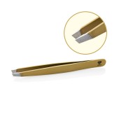 Пинцет для бровей цветной серии Mineral Agate Lovely