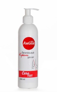 Питательный крем для ног Awista, 300 мл