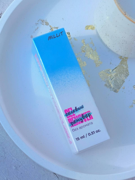 Гелевый ремувер Millit без аромата, 15 мл Гелевый ремувер Millit без аромата, 15 мл