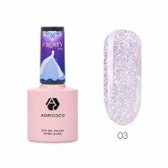 Закрепитель хамелеон для гель-лака ADRICOCO Frosty Top №03 со светоотражающими частицами, 8 мл Закрепитель хамелеон для гель-лака ADRICOCO Frosty Top №03 со светоотражающими частицами, 8 мл