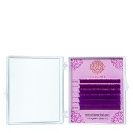 Цветные ресницы Enigma "Purple" микс 0,07/D/7-12 mm (6 линий) Цветные ресницы Enigma "Purple" микс 0,07/D/7-12 mm (6 линий)