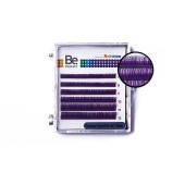 Цветные ресницы Be Perfect purple С/0,10 микс 7-12 mm, 6 линий Цветные ресницы Be Perfect purple С/0,10 микс 7-12 mm, 6 линий