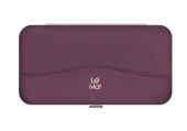 Магнитный кейс Le Maitre для 6 пинцетов Nature Leather Purple Магнитный кейс Le Maitre для 6 пинцетов Nature Leather Purple