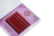 Цветные ресницы Enigma "Bordeaux" микс 0,10/D/8-13 mm (6 линий) Цветные ресницы Enigma "Bordeaux" микс 0,10/D/8-13 mm (6 линий)