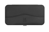 Магнитный кейс Le Maitre для 6 пинцетов Nature Leather Black Магнитный кейс Le Maitre для 6 пинцетов Nature Leather Black