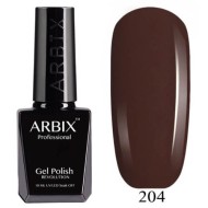 Гель-лак ARBIX (Арбикс) №204 Американский Брауни, 10 мл