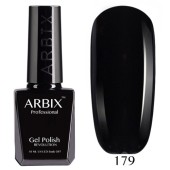 Гель-лак ARBIX (Арбикс) №179 Чёрный, 10 мл Гель-лак ARBIX (Арбикс) №179 Чёрный, 10 мл