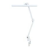 Лампа светодиодная Smart Bright на струбцине, белая Лампа светодиодная Smart Bright на струбцине, белая