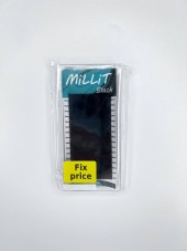 Черные ресницы Millit Fix Price C 0.10 06мм 16 линий Черные ресницы Millit Fix Price C 0.10 06мм 16 линий
