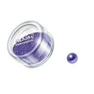 Дизайн для ногтей: бульонки (синий металлик) №0326, ruNail Дизайн для ногтей: бульонки (синий металлик) №0326, ruNail