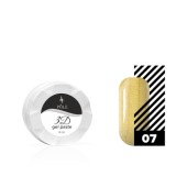 3D Гель-паста для объемных рисунков POLE №07 золотистая (6 мл.) 3D Гель-паста для объемных рисунков POLE №07 золотистая (6 мл.)