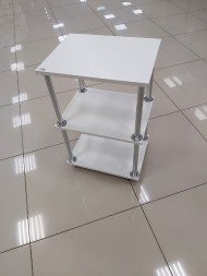 Тумба мастера хром белая Тумба мастера хром белая