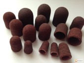 Колпачок насадка абразивный, для педикюра и маникюра, темно-коричневый, 10*15 мм Колпачок насадка абразивный, для педикюра и маникюра, темно-коричневый, 10*15 мм