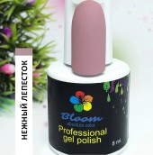 Гель-лак Bloom №018 "Нежный лепесток" 8 мл Гель-лак Bloom №018 "Нежный лепесток" 8 мл