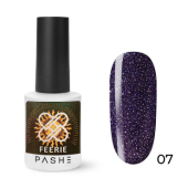 PASHE Feerie светоотражающий Гель-лак №07 фиолетовые мосты 9 мл PASHE Feerie светоотражающий Гель-лак №07 фиолетовые мосты 9 мл