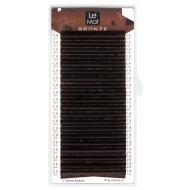 Ресницы Dark chocolate Le Maitre "Bronze" 20 линий L 0.07 MIX 6-13 mm Ресницы Dark chocolate Le Maitre "Bronze" 20 линий L 0.07 MIX 6-13 mm