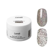 Моделирующий УФ-гель светоотражающий BUILDER UV GEL REFLECTIVE DIAMOND 3.0, 15г №9966 ruNail Моделирующий УФ-гель светоотражающий BUILDER UV GEL REFLECTIVE DIAMOND 3.0, 15г №9966 ruNail
