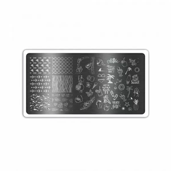 Пластина для стемпинга №6431 ruNail