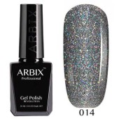 Гель-лак ARBIX (Арбикс) №014 Алмазное Сияние, 10 мл Гель-лак ARBIX (Арбикс) №014 Алмазное Сияние, 10 мл