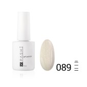 Цветной гель-лак PASHE №089 - "Мерцающий белый", (9 мл) Цветной гель-лак PASHE №089 - "Мерцающий белый", (9 мл)