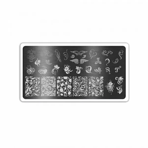 Пластина для стемпинга №6182 ruNail Пластина для стемпинга №6182 ruNail