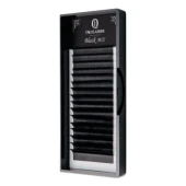 Ресницы OkoLashes серии BLACK изгиб C MIX 0.07 (8-14мм), 16 линий