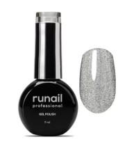 Гель-лак runail Gel Polish Cat's eye Silver, 9 мл №9771 ruNail Гель-лак runail Gel Polish Cat's eye Silver, 9 мл №9771 ruNail