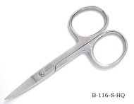 Ножницы маникюрные для удаления кутикулы золотые с ручной заточкой, Zinger zo-B-118-HG-SH Ножницы маникюрные для удаления кутикулы золотые с ручной заточкой, Zinger zo-B-118-HG-SH